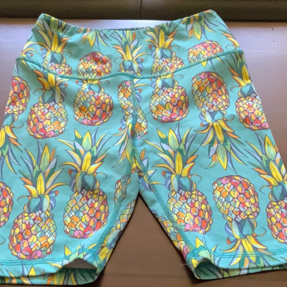 Pineapple 🍍 8” Bermuda Bike Shorts